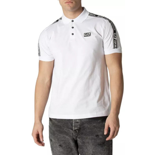 Vêtements Homme T-shirts & Polos Armani Jeans Jacket Polo Blanc
