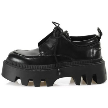 Chaussures Femme Boots Buffalo FLORA LACEUP LO Noir