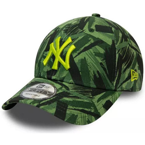 Accessoires textile Homme Casquettes New-Era CAMO 9FORTY NEW YORK YANKEES Vert