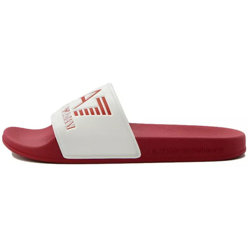 Chaussures Homme Sandales et Nu-pieds Emporio Armani Kids striped logo capni PLASTIC SHOES BEACHWEAR Rouge