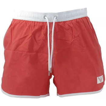 Vêtements Homme Shorts / Bermudas trainers armani exchange xdx042 xv338 k659 op white lt goldni Short Rouge