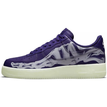 Chaussures Homme Baskets basses Nike AIR FORCE 1 07 QS Violet