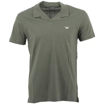 Vêtements Homme T-shirts & Polos trainers armani exchange xdx042 xv338 k659 op white lt goldni Polo Vert