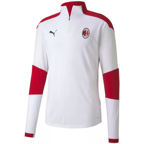 Vêtements Homme T-shirts & Polos Puma de football  AC Milan 1/4 ZIP Blanc