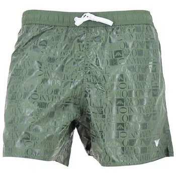 Vêtements Homme Maillots / Shorts de bain Emporio Armani Ar8141 logo-print espadrillesni Short de bain Vert