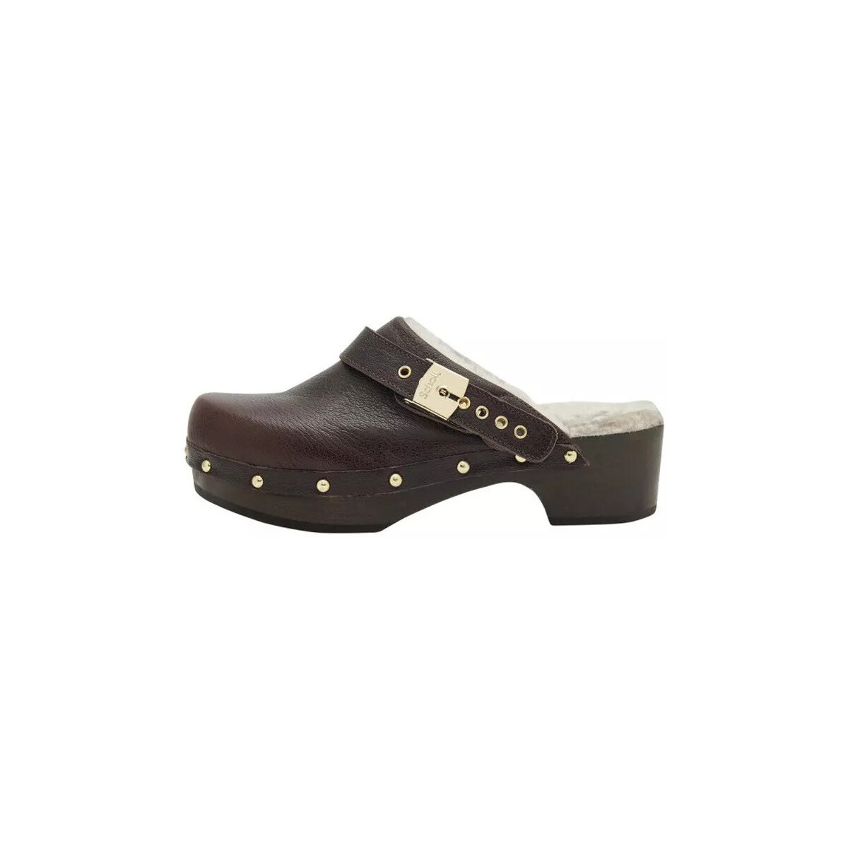 Chaussures Femme Mules Scholl Sabot  PESCURA ROBIN LEATHER Marron