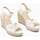 Chaussures Femme Sandales et Nu-pieds Vanessa Wu Sandales compensées nouées Georgina Blanc