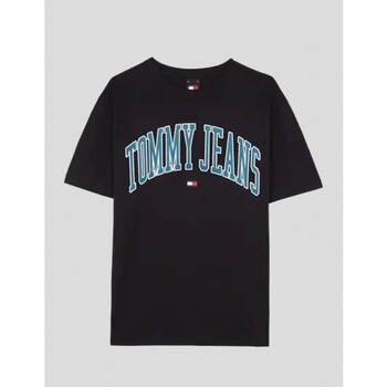 Vêtements Homme T-shirts manches courtes Tommy Jeans  Noir