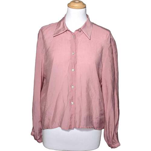 Vêtements Femme Chemises / Chemisiers Zara chemise  40 - T3 - L Rose Rose