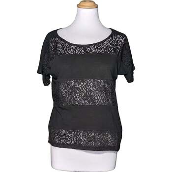 Vêtements Femme T-shirts burlon & Polos H&M top manches courtes  36 - T1 - S Noir Noir