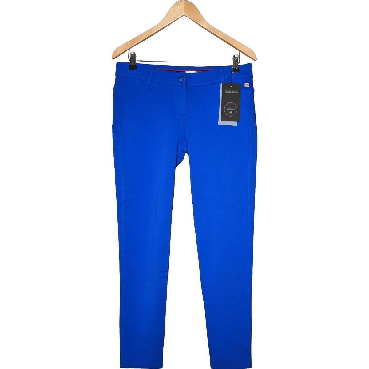 Vêtements Femme Pantalons Napapijri 44 - T5 - Xl/XXL Bleu