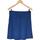 Vêtements Femme Jupes Jus D'orange jupe courte  38 - T2 - M Bleu Bleu