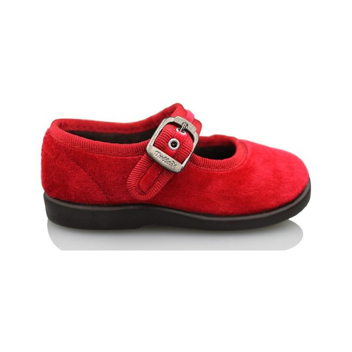 Chaussures Enfant Ballerines / babies Vulladi BASKETS EN VELOURS  1210 Rouge
