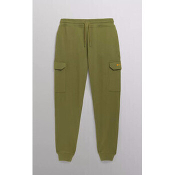 Vêtements Pantalons de survêtement La mode responsable Jogging coton Mario kaki-047391 Kaki