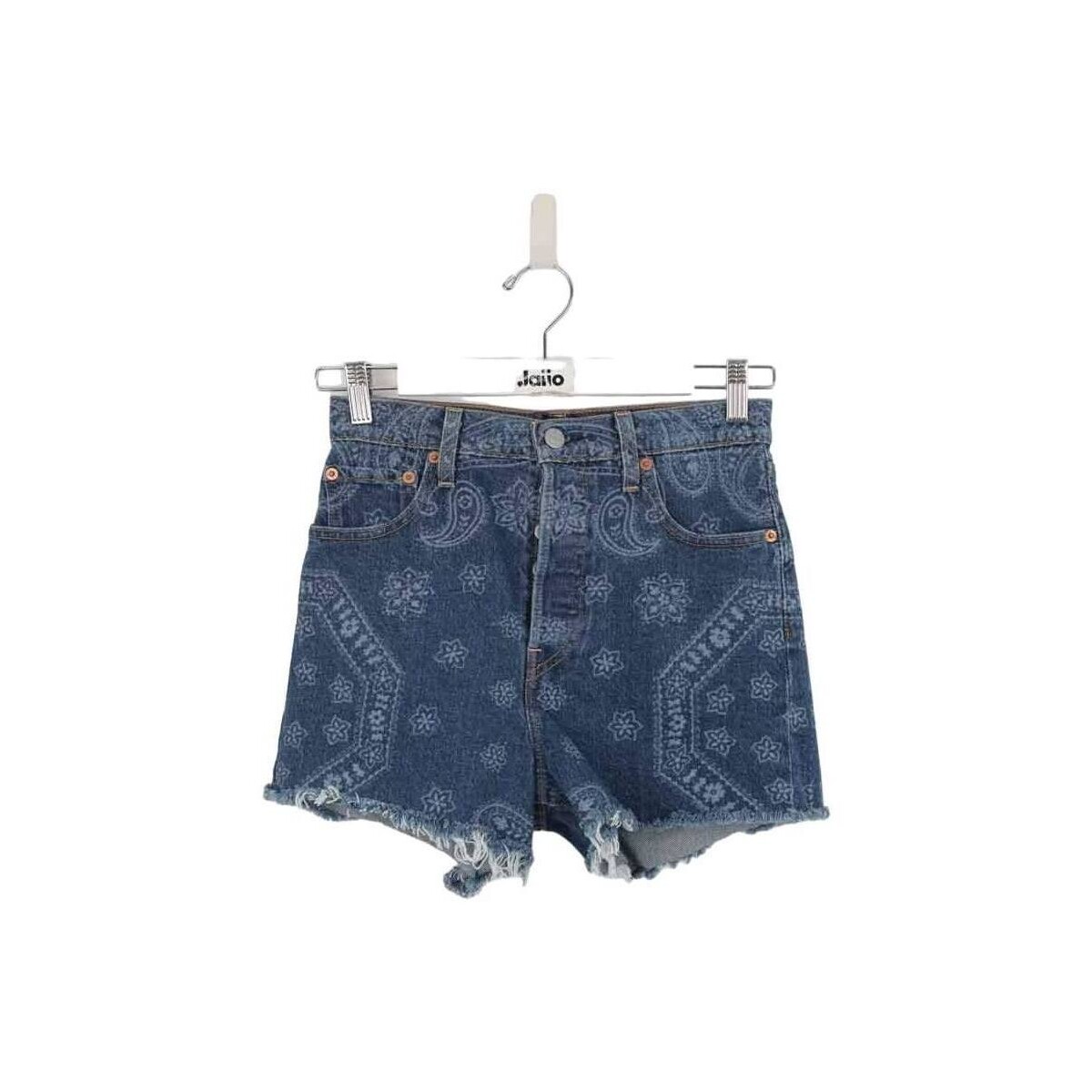 Vêtements Femme Shorts / Bermudas Levi's Mini short en coton Bleu