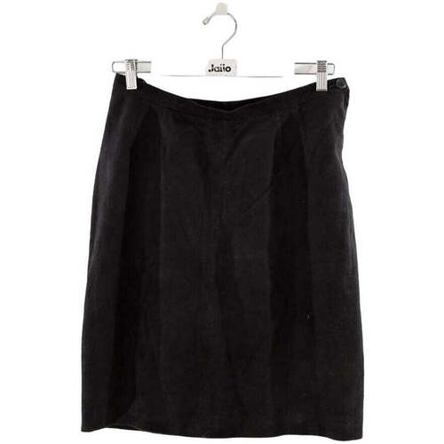 Vêtements Femme Jupes Saint Laurent Jupe en cuir Noir