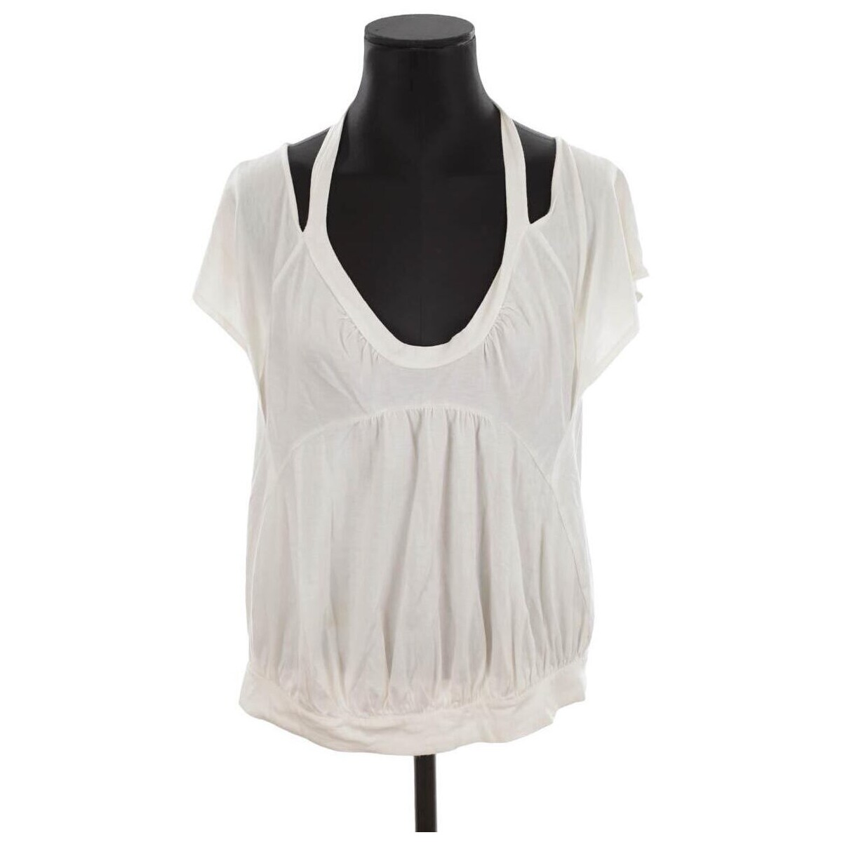 Vêtements Femme Débardeurs / T-shirts sans manche Vanessa Bruno Top en coton Blanc