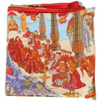 Accessoires textile Femme Echarpes / Etoles / Foulards Hermès Paris Carré en soie Rouge