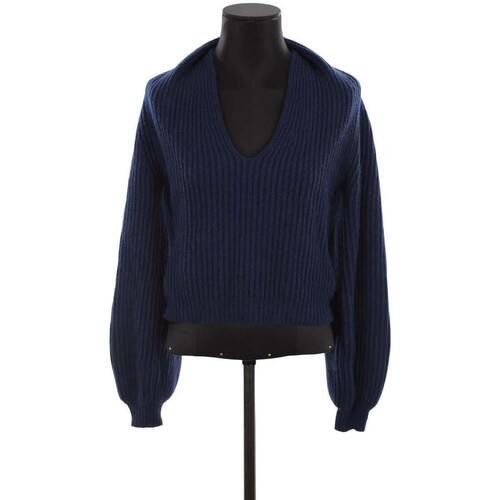 Vêtements Femme Sweats Alexander Wang Pull-over en laine Bleu