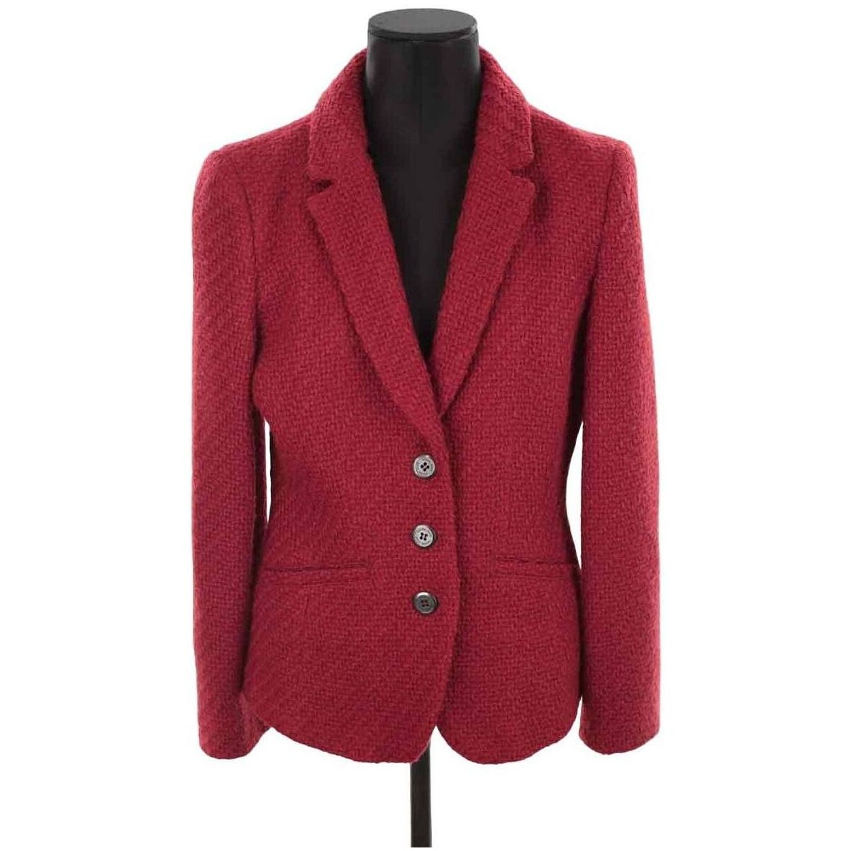 Vêtements Femme Blousons Emporio Armani Blazer en laine Rouge