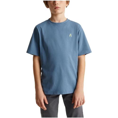 Vêtements Garçon T-shirts manches courtes Scalpers  Bleu
