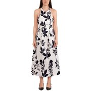 Il Gufo floral-print long-sleeved dress