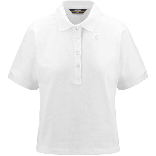 Vêtements Femme T-shirts manches courtes K-Way k51279w-001 Blanc