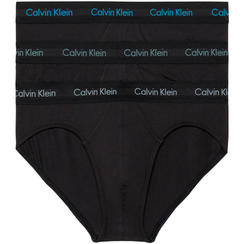 Sous-vêtements Homme Slips Calvin Klein Jeans Slip coton, lot de 3 Noir