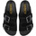 Chaussures Femme Sandales et Nu-pieds Colors of California Couleurs de Californie Sandales Low Black Buckles Noir