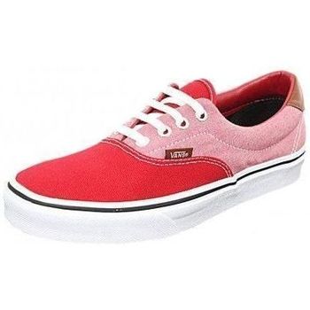 Chaussures Femme Baskets mode Vans CANVAS CHAMBRAY Rouge