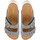 Chaussures Femme Sandales et Nu-pieds Colors of California Couleurs de Californie sandales plate-forme glitter argent Bleu