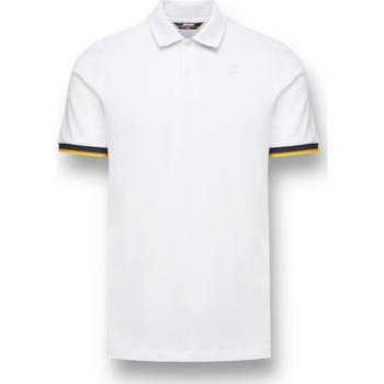 Vêtements Homme T-shirts & Polos K-Way K7121IW 001 Blanc