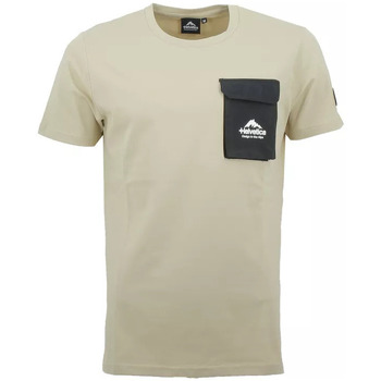 Vêtements Homme T-shirts manches courtes Helvetica BROWN Beige
