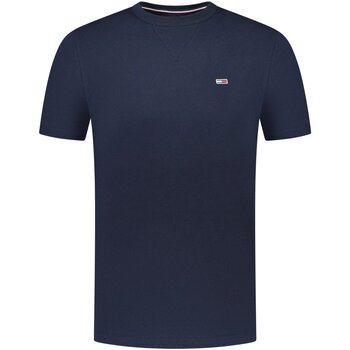 Vêtements Homme T-shirts manches courtes Tommy Jeans DM0DM18649 Bleu