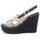 Chaussures Femme Sandales et Nu-pieds Emporio Armani EA7 COMPENSA Beige