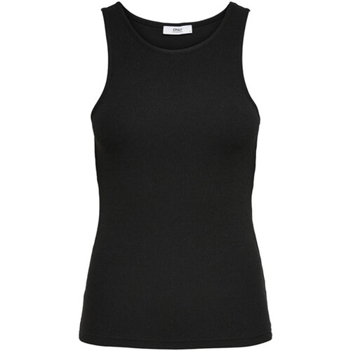 Vêtements Femme Débardeurs / T-shirts sans manche Only 15234659 Noir