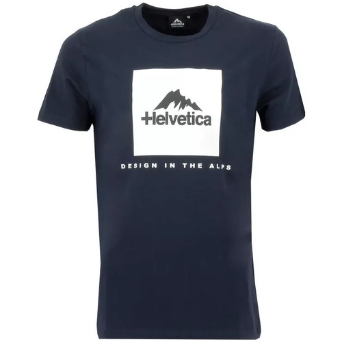 Vêtements Homme T-shirts & Polos Helvetica MILLER Bleu