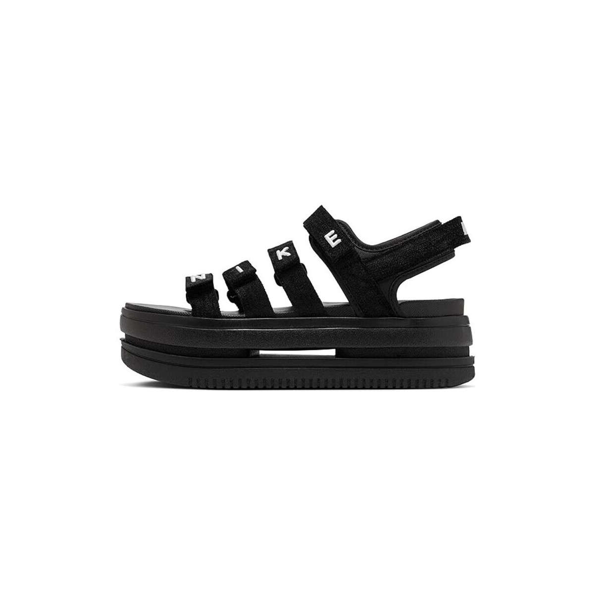 Chaussures Femme Sandales et Nu-pieds Nike BASKETS  FJ2595 ICON CLASSIC SNDL Noir