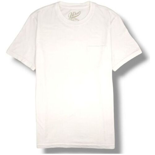 Vêtements Homme T-shirts manches courtes Bl'ker T-shirt Freeport Poket Jersey Homme Off White Blanc