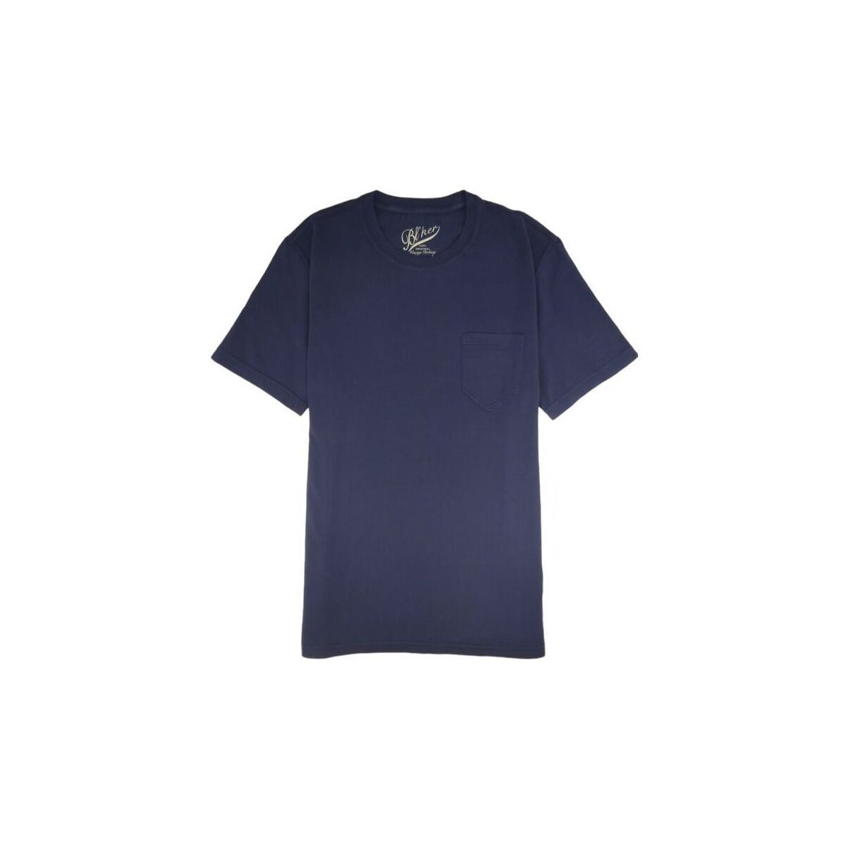 Vêtements Homme T-shirts manches courtes Bl'ker T-shirt Freeport Poket Jersey Homme Navy Bleu