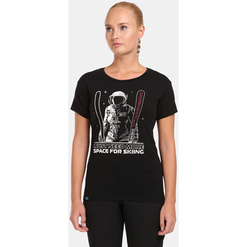 Vêtements T-shirts manches courtes Kilpi T-shirt en coton pour femme  LTD TRITON-W Noir