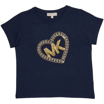 Vêtements Fille T-shirts manches courtes MICHAEL Michael Kors R30006 Bleu
