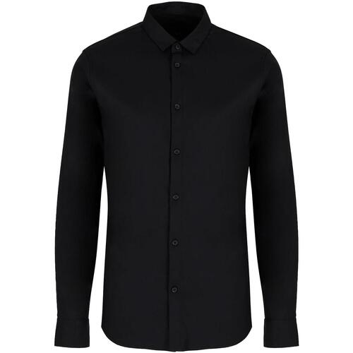 Vêtements Homme Chemises manches longues EAX Shirt Noir