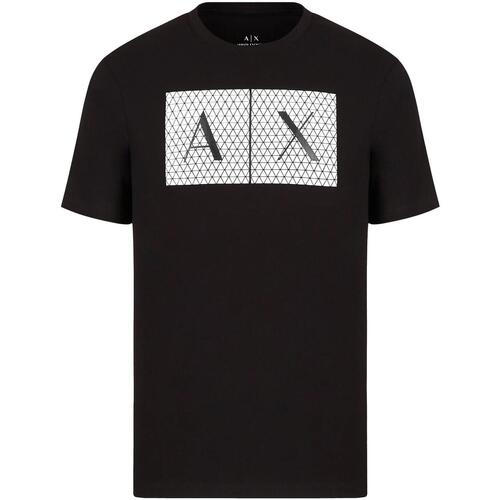 Vêtements Homme T-shirts manches courtes EAX T-shirt Noir
