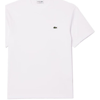 Vêtements Homme L.12.12 Concept Crossbody Lacoste T-SHIRT  CLASSIC FIT EN JERSEY DE COTON BLANC Blanc
