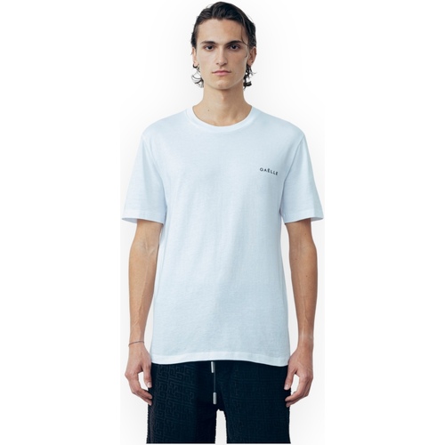 Vêtements Homme Sweat-shirt Noir Et Plaque GaËlle Paris GAABM00065PTTS0043 BI01 Blanc