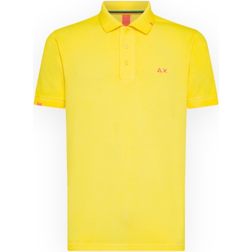 Vêtements Homme T-shirts & Polos Sun68 A34143 23 Jaune