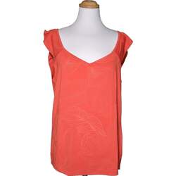 Vêtements Femme Débardeurs / T-shirts sans manche Camaieu débardeur  40 - T3 - L Orange Orange