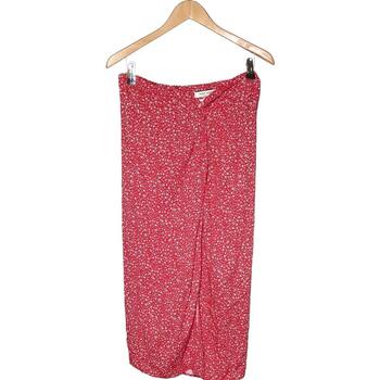 Vêtements Femme Jupes Naf Naf jupe longue  40 - T3 - L Rouge Rouge