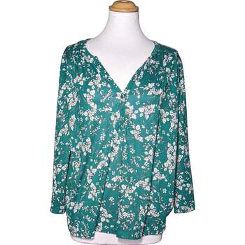 Vêtements Femme Tops / Blouses H&M blouse  40 - T3 - L Vert Vert